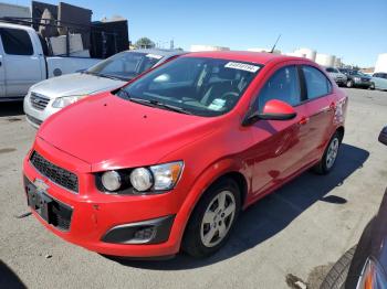  Salvage Chevrolet Sonic