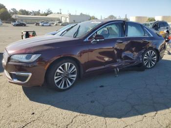  Salvage Lincoln MKZ