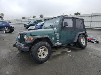  Salvage Jeep Wrangler