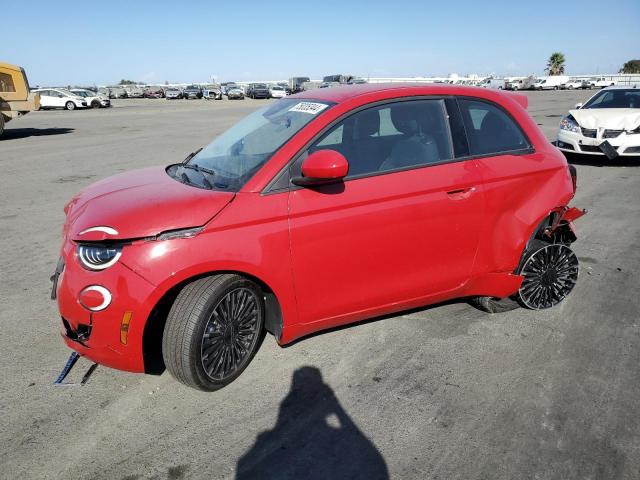  Salvage FIAT 500 E Red