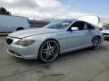  Salvage BMW 6 Series