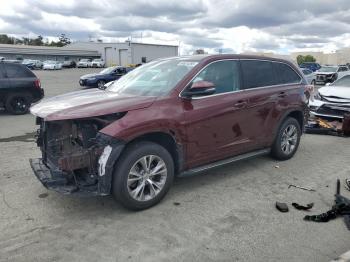  Salvage Toyota Highlander
