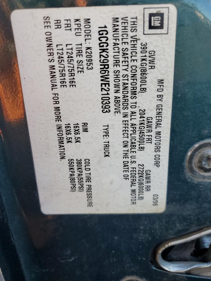 Chevrolet Gmt K2500 Image 8