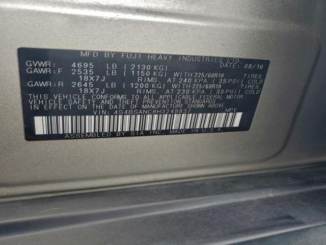 Subaru Outback 2.5i Limited Image 7