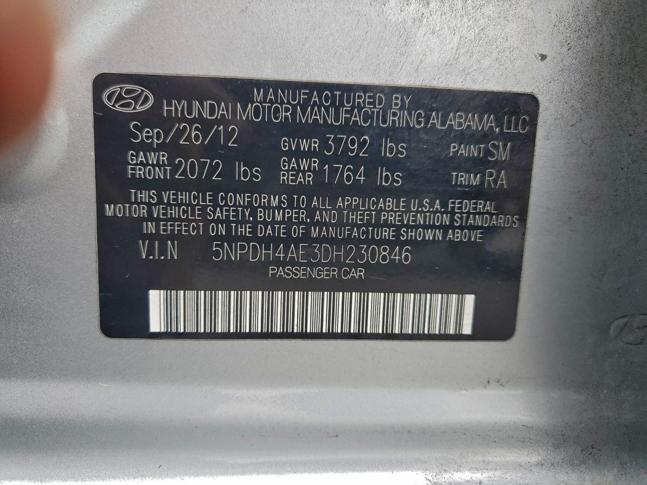 Hyundai ELANTRA Gls Image 3