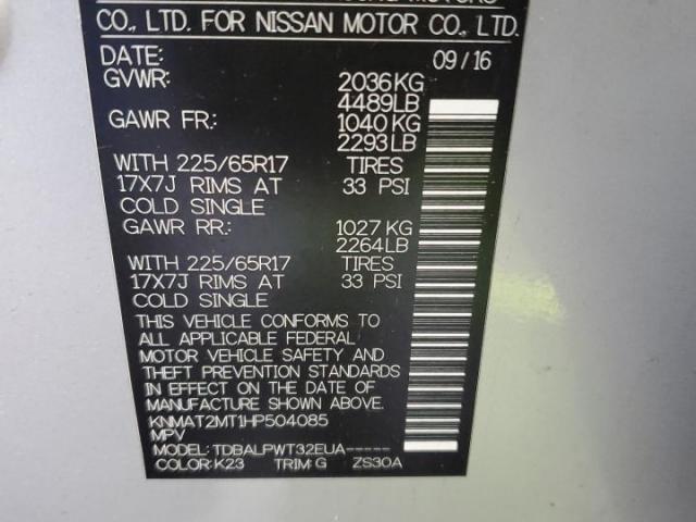 Nissan Rogue S Image 3