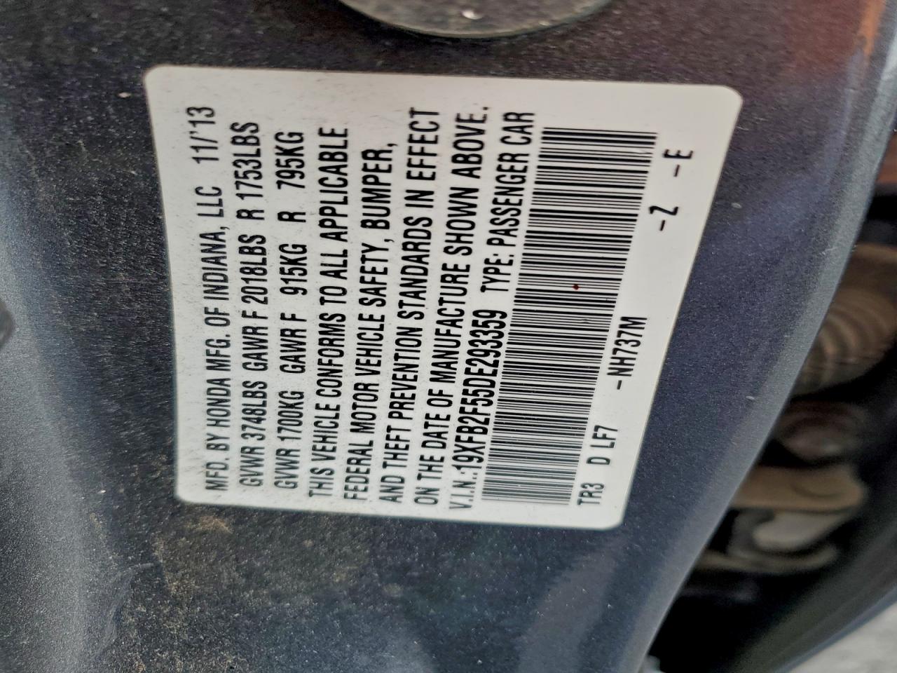 Honda Civic Lx Image 10