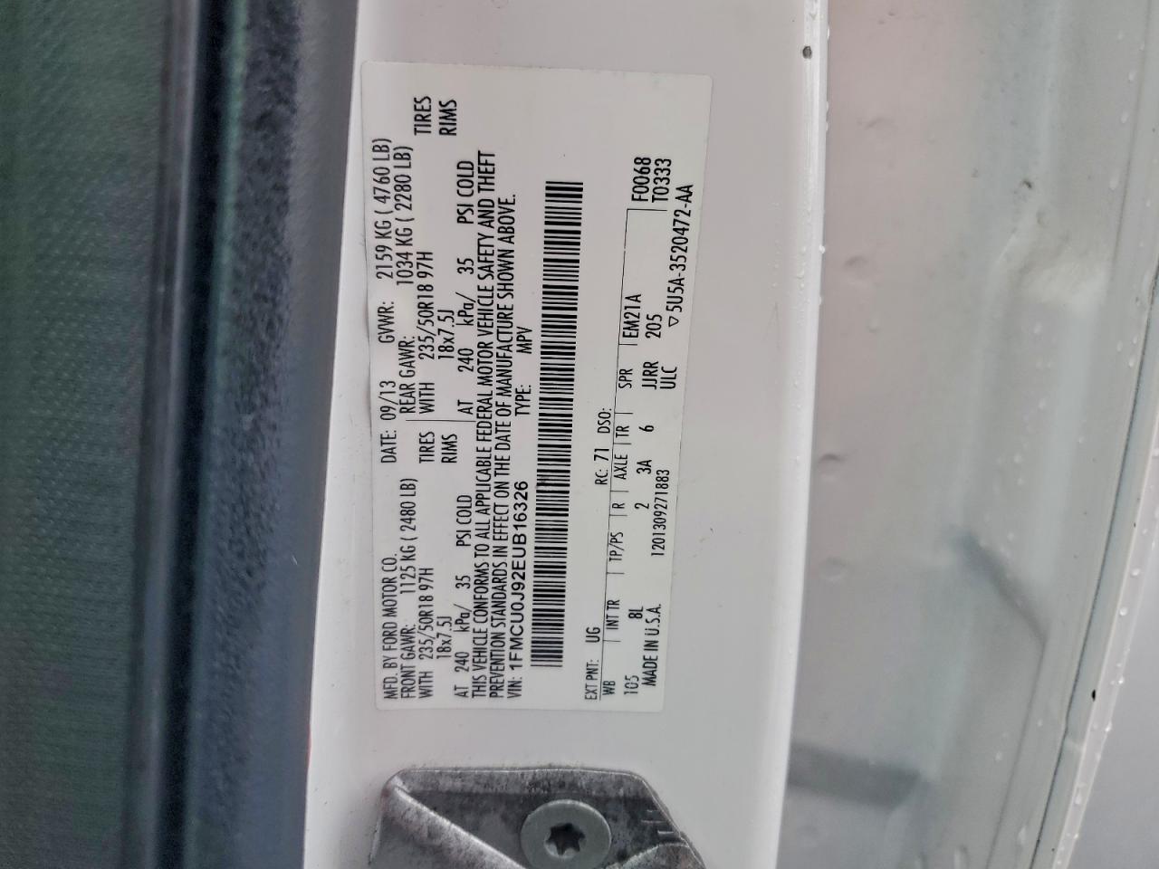 Ford Escape Titanium Image 13