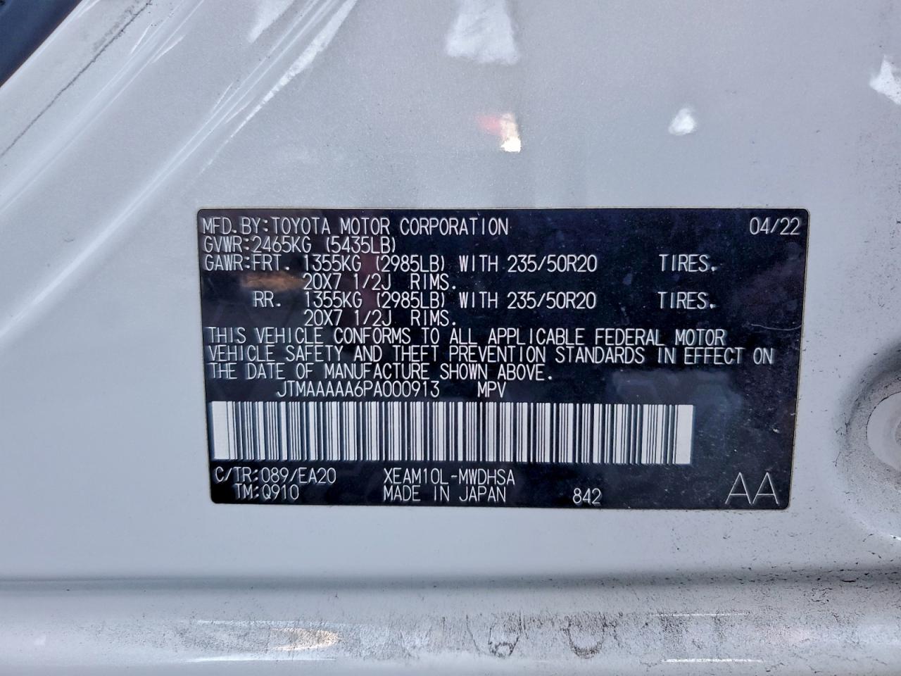 Toyota Bz4x Xle Xle Image 14