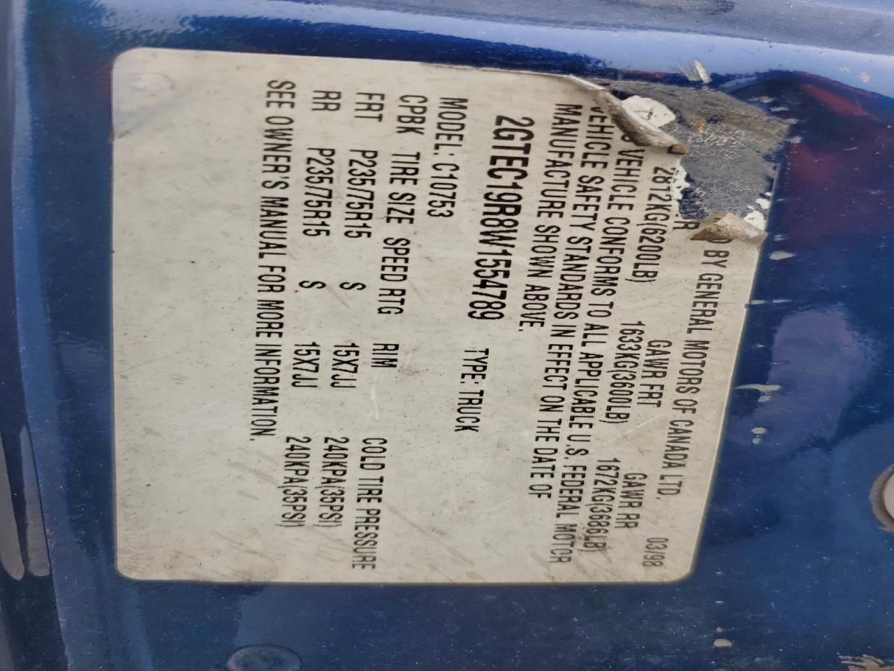 GMC Sierra C1500 Image 10