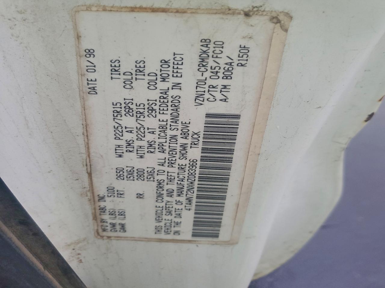 Toyota Tacoma Xtracab Image 10