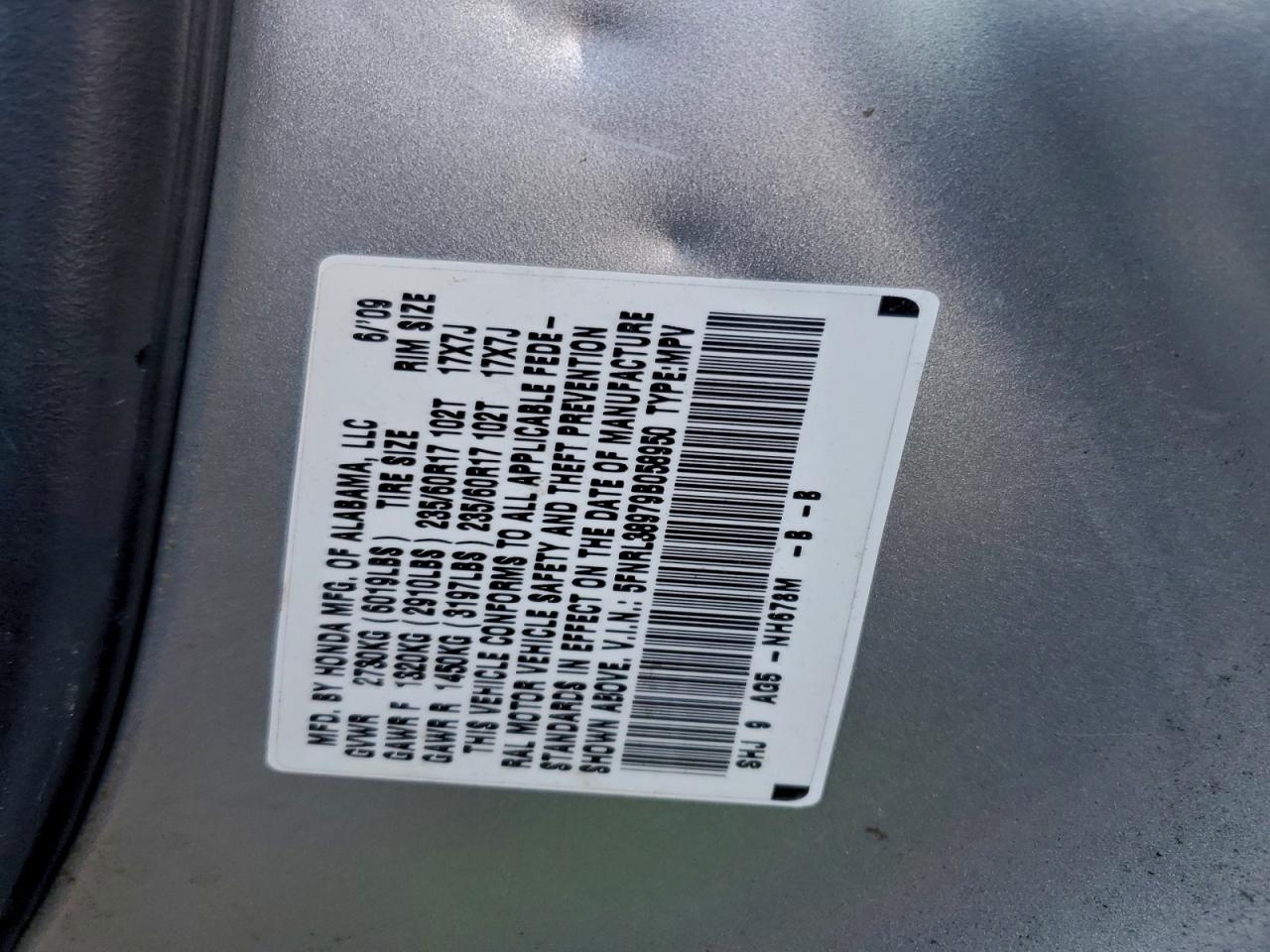 Honda Odyssey Touring Image 13