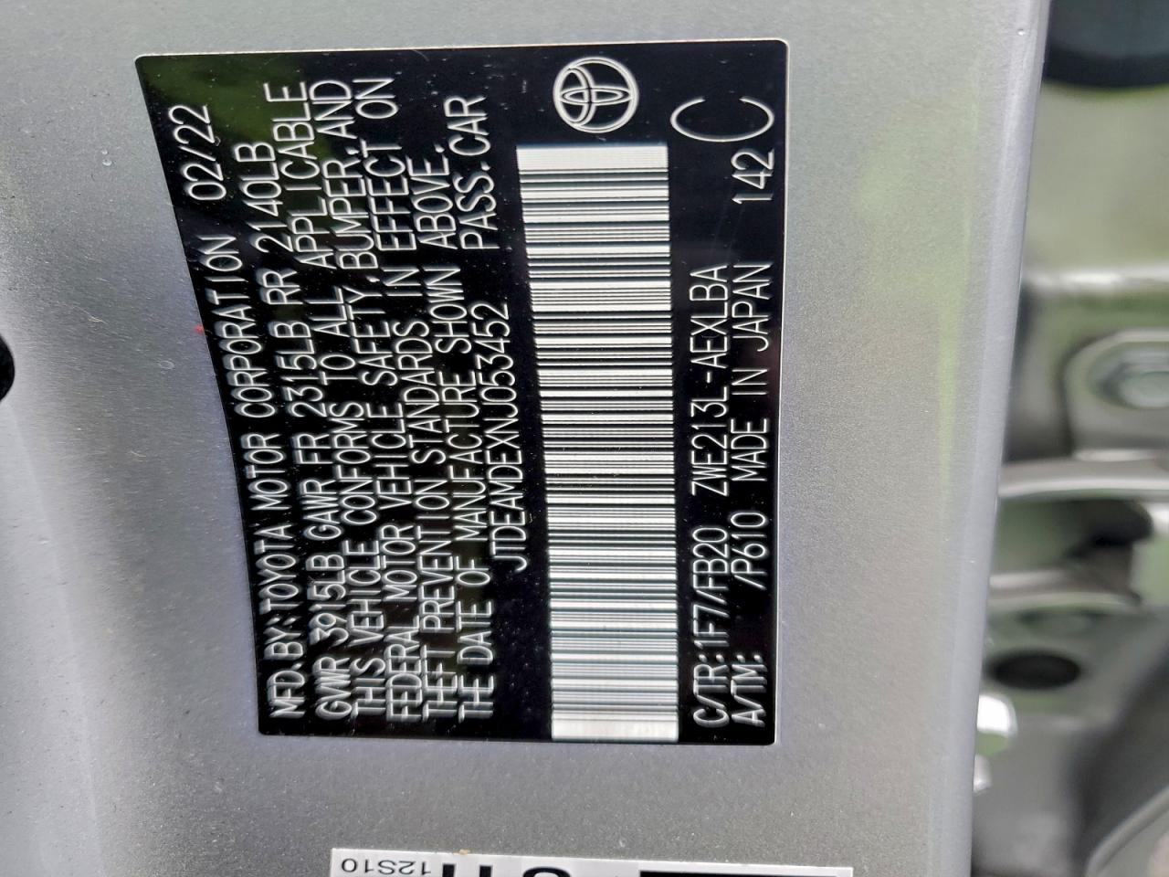 Toyota Corolla Le Image 12