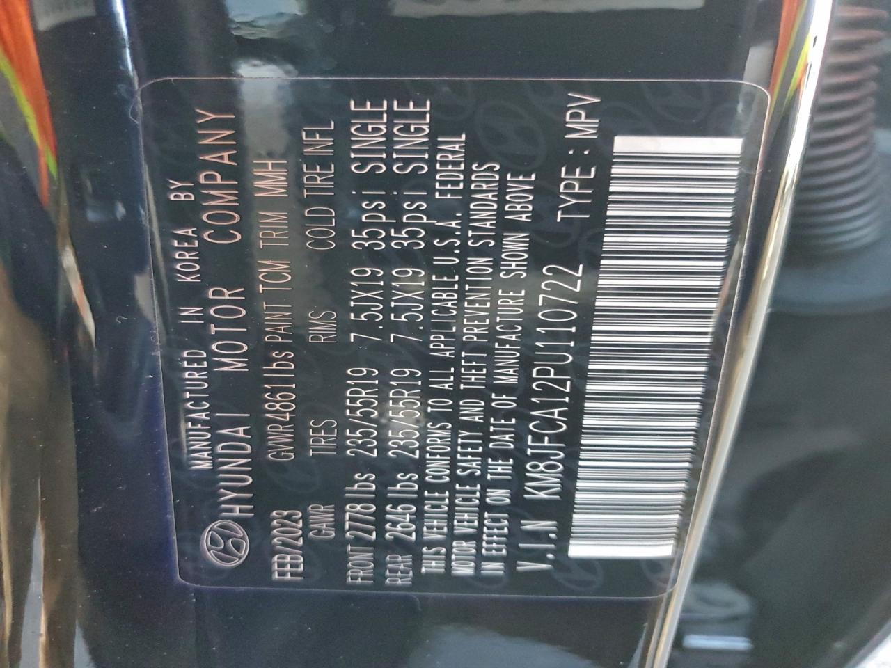 Hyundai TUCSON Sel Convenience Image 10