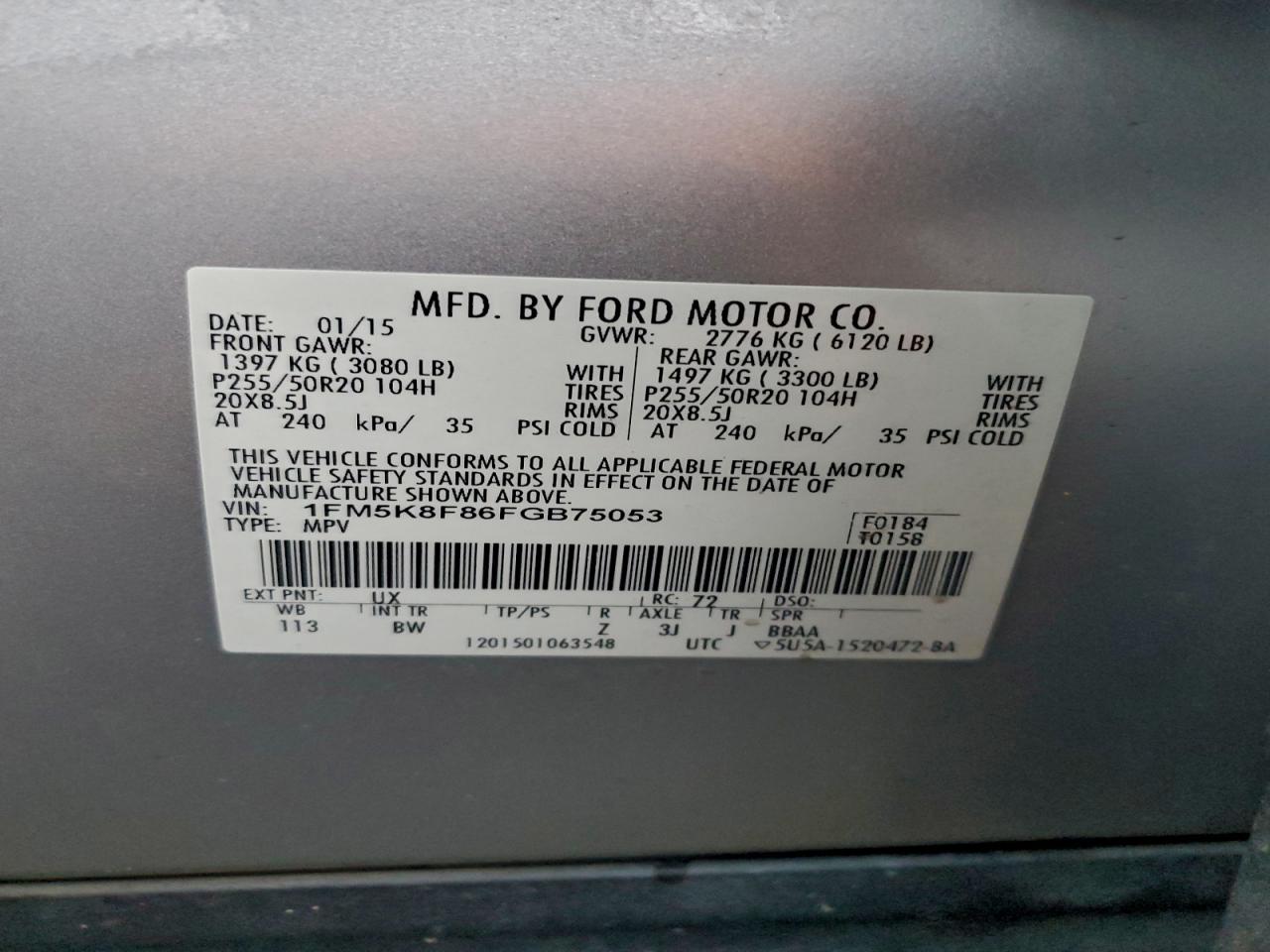 Ford Explorer Limited Image 3