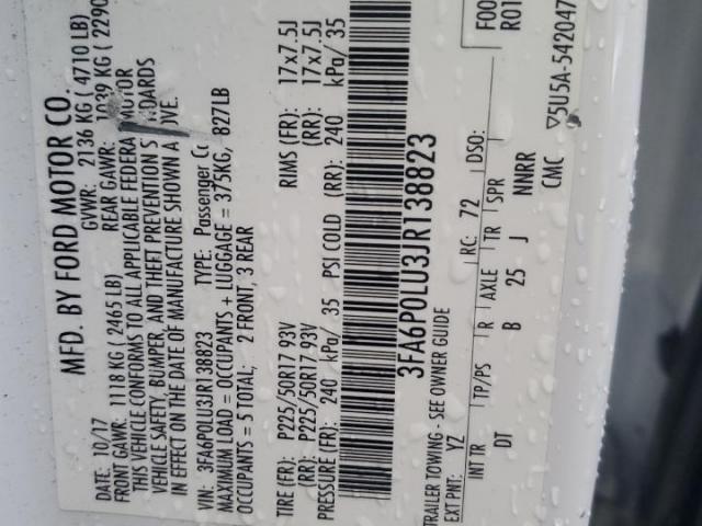 Ford Fusion Se Hybrid Image 10