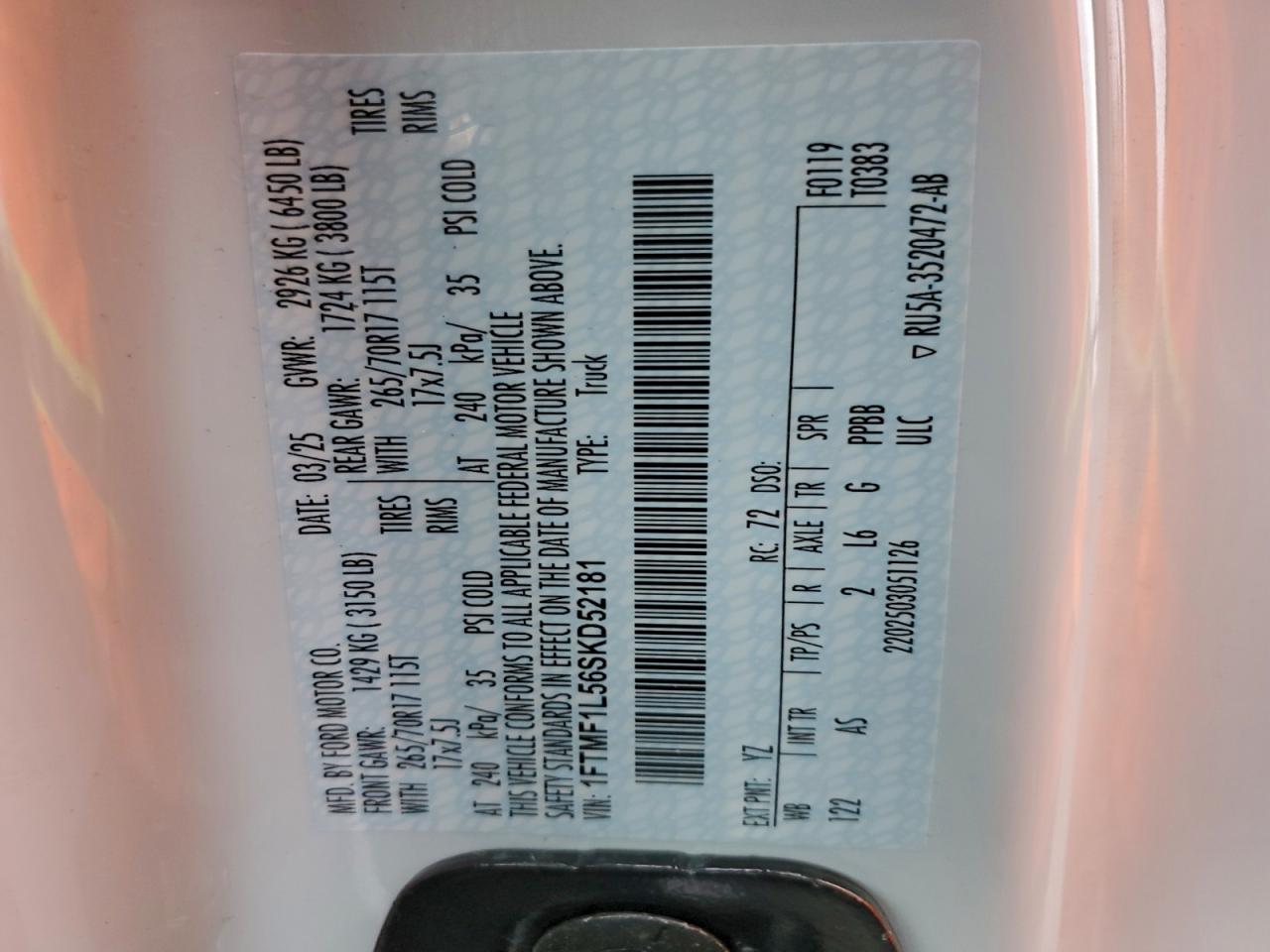 Ford F-150 Xl Image 11