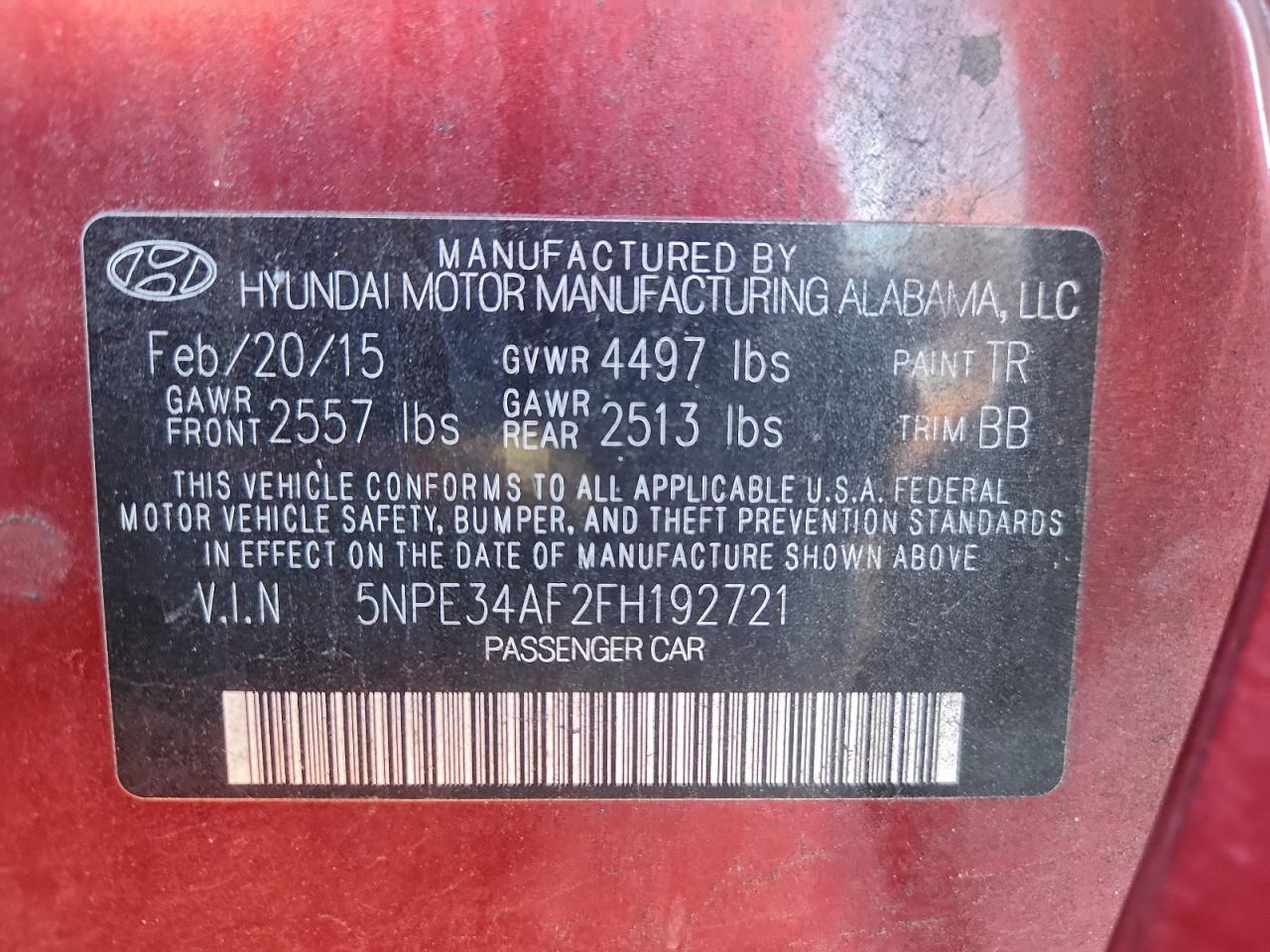 Hyundai SONATA Sport Image 3