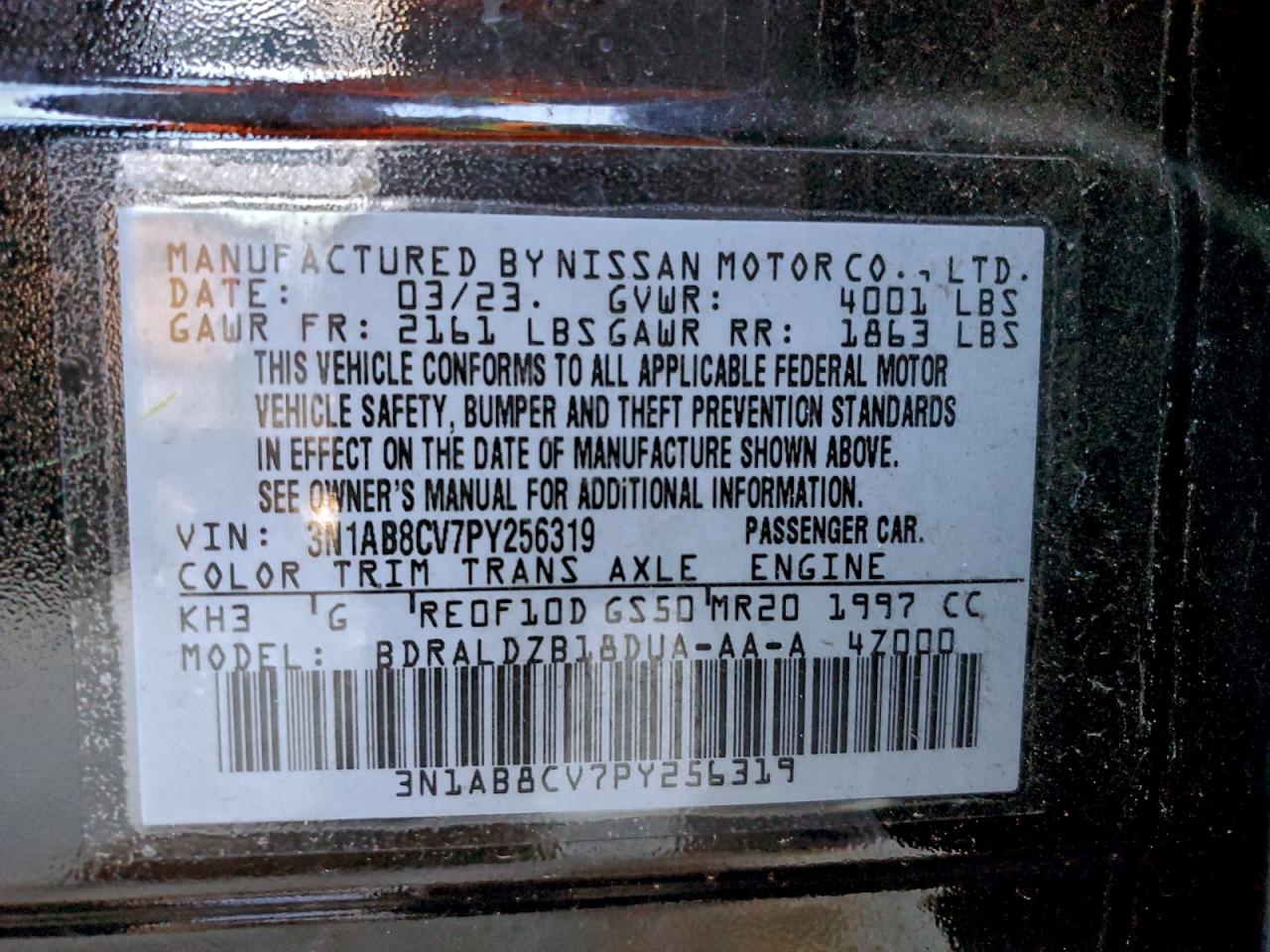 Nissan Sentra Sv Image 2