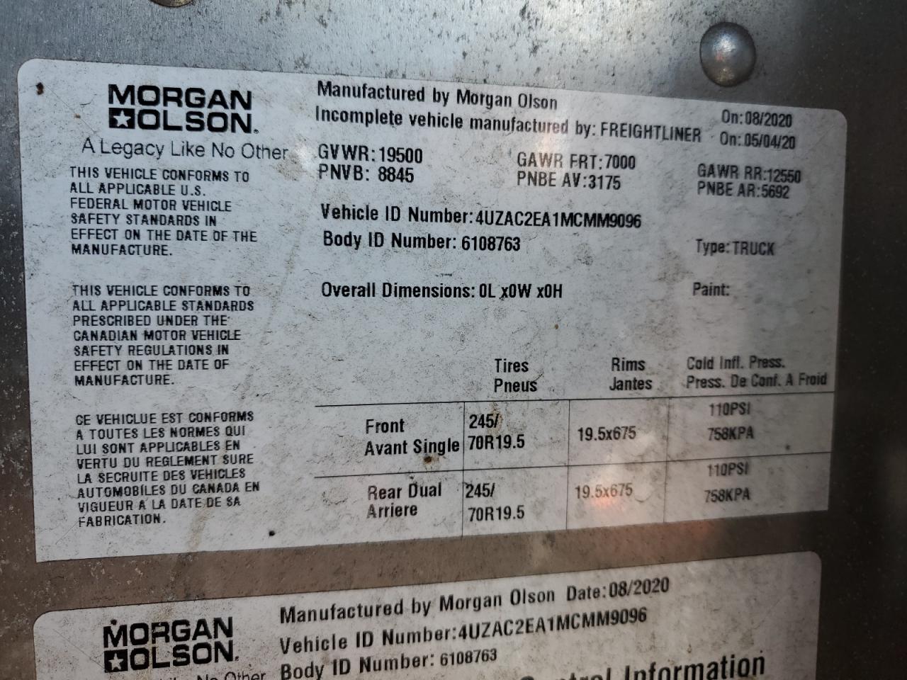 Freightliner Chassis M M Line Walk-in Van Image 6